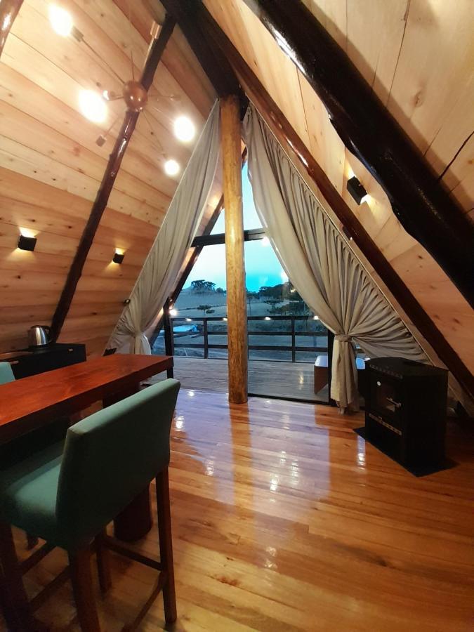 Вилла Chale A-Frame Da Fazenda Бон-Жардин-да-Серра Экстерьер фото