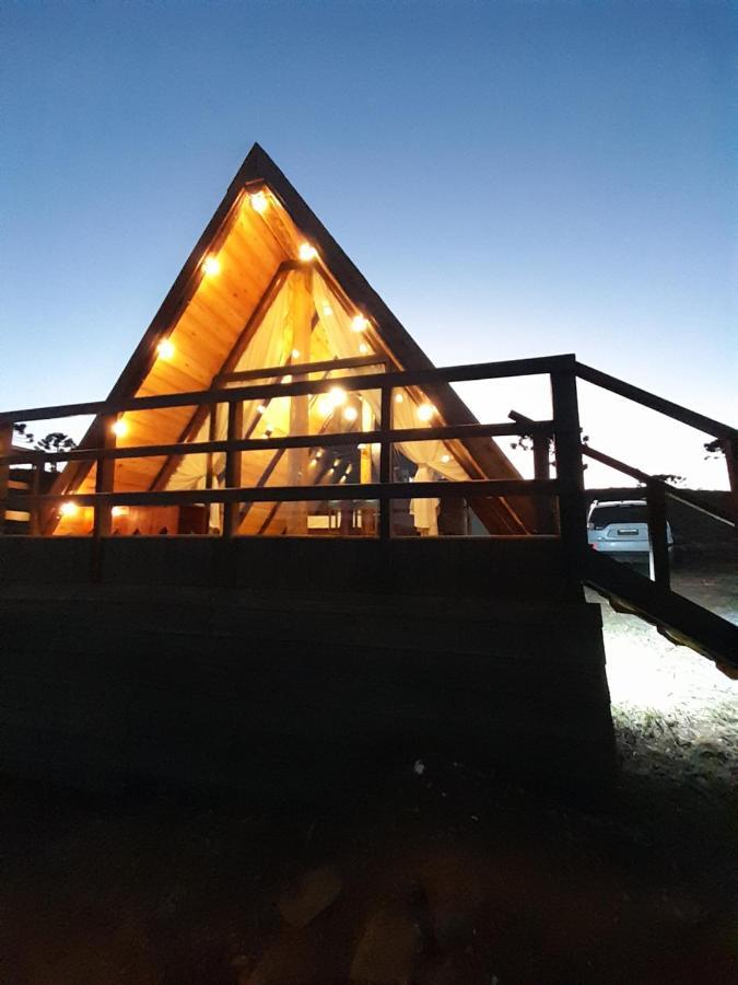 Вилла Chale A-Frame Da Fazenda Бон-Жардин-да-Серра Экстерьер фото